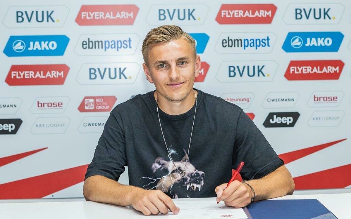 Kickers-Spieler Alexander Lungwitz Kickers-Spieler Alexander Lungwitz